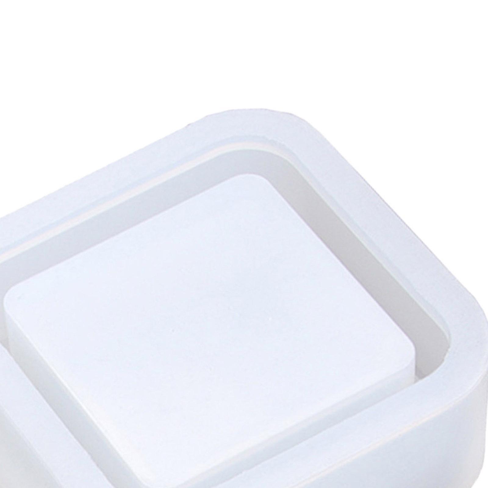 Candle Containers - レジン用型、シリコン製ジュエリーボックス型、エポキシ樹脂を使ったDIY花瓶、収納容器、キャンドル、工芸品、装飾品の製作に。