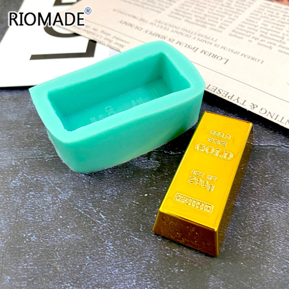 金塊型シリコンモールド ケーキデコレーションツール チョコレ - Candle Molds のレビューと価格