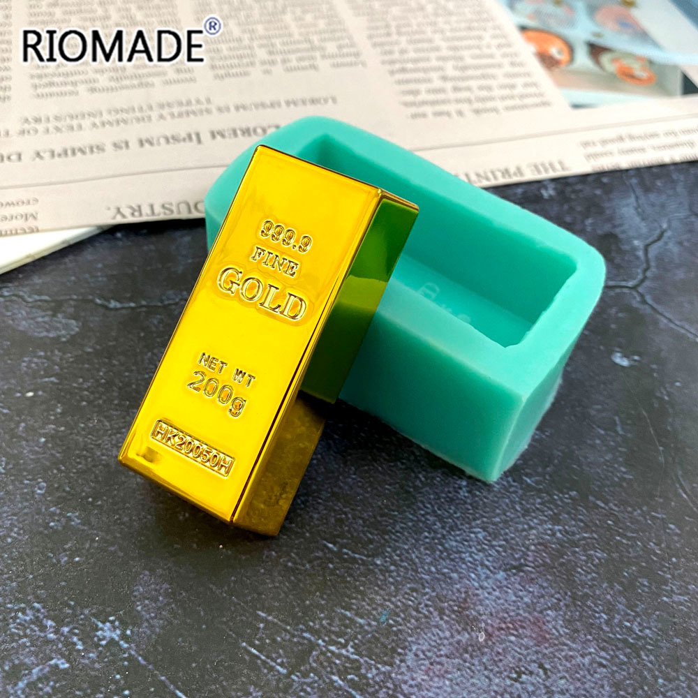 金塊型シリコンモールド ケーキデコレーションツール チョコレ - Candle Molds のレビューと価格