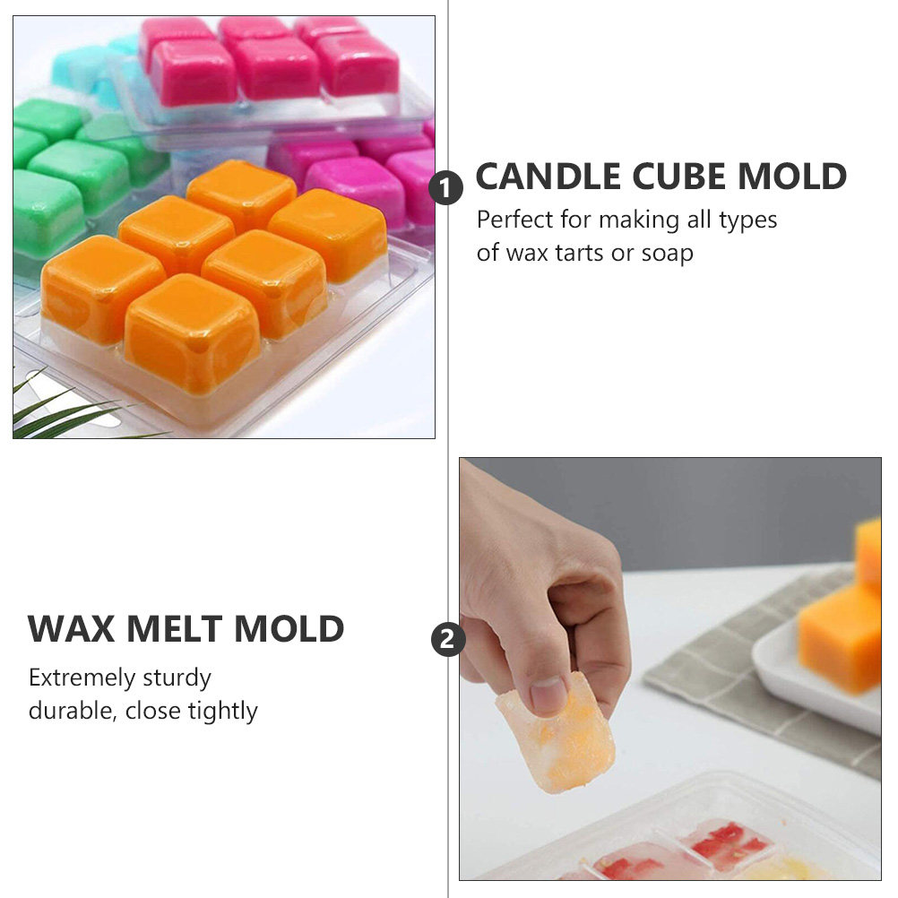 50個入り、ワックスメルト用クラムシェル型。反応しにくく、丈 - Wax Melts のレビューと価格