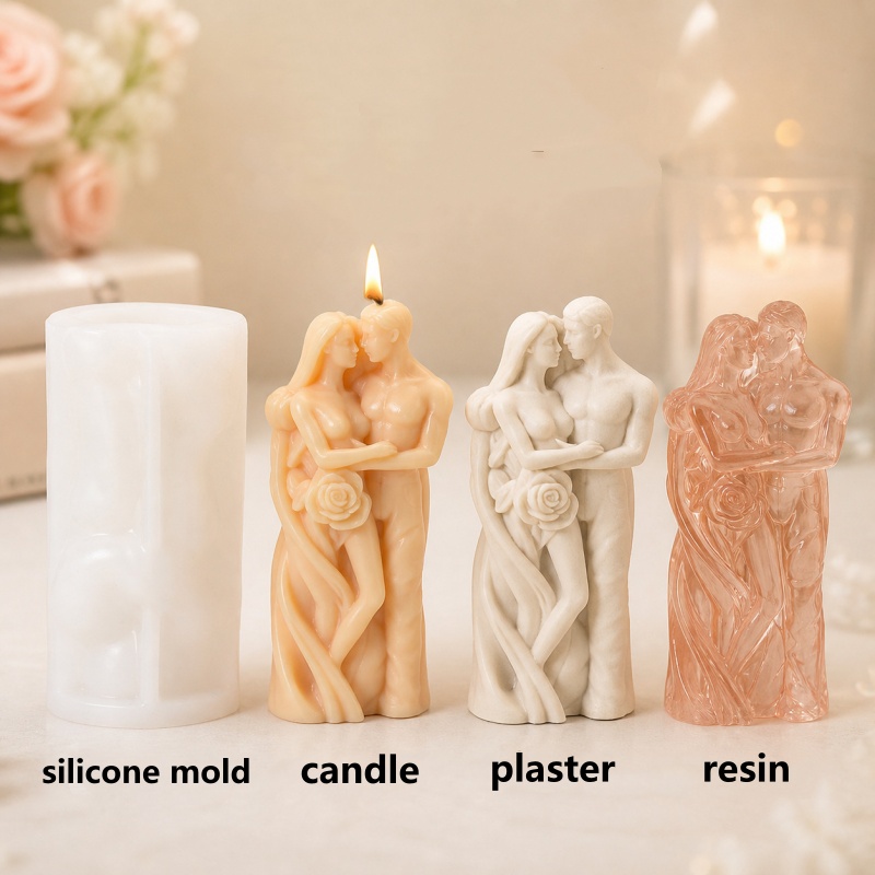DIY カップルアロマセラピーキャンドル作成キットシリコンモ - Candle Making Kit のレビューと価格