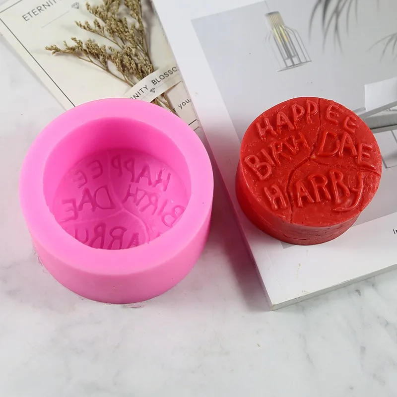 クリエイティブなハリーとポッターのDIYシリコン製ケーキ型、 - Candle Molds のレビューと価格