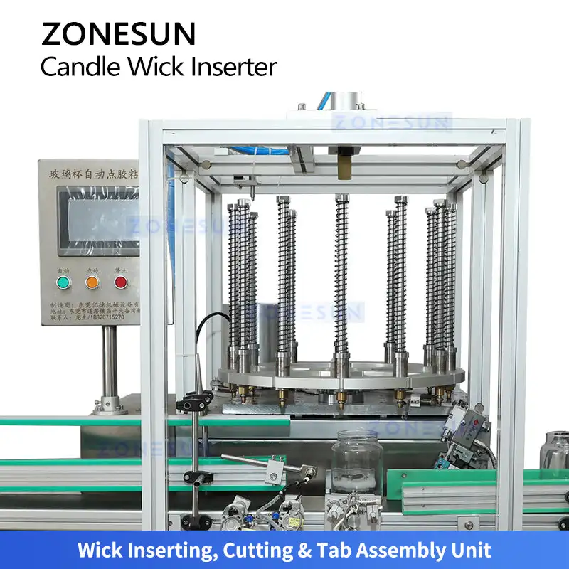 ZONESUN ZS-ACW2自動ろうそく芯切断・接着・挿入 - Candle Wick のレビューと価格
