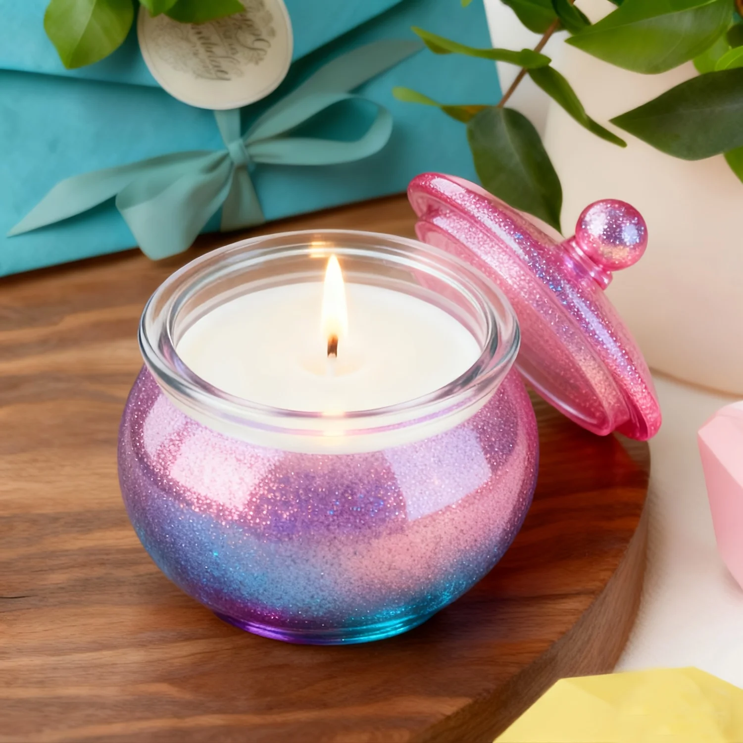 蓋付きの丸い樹脂製缶型1セット、DIYジュエリー収納ボックス - Candle Molds のレビューと価格