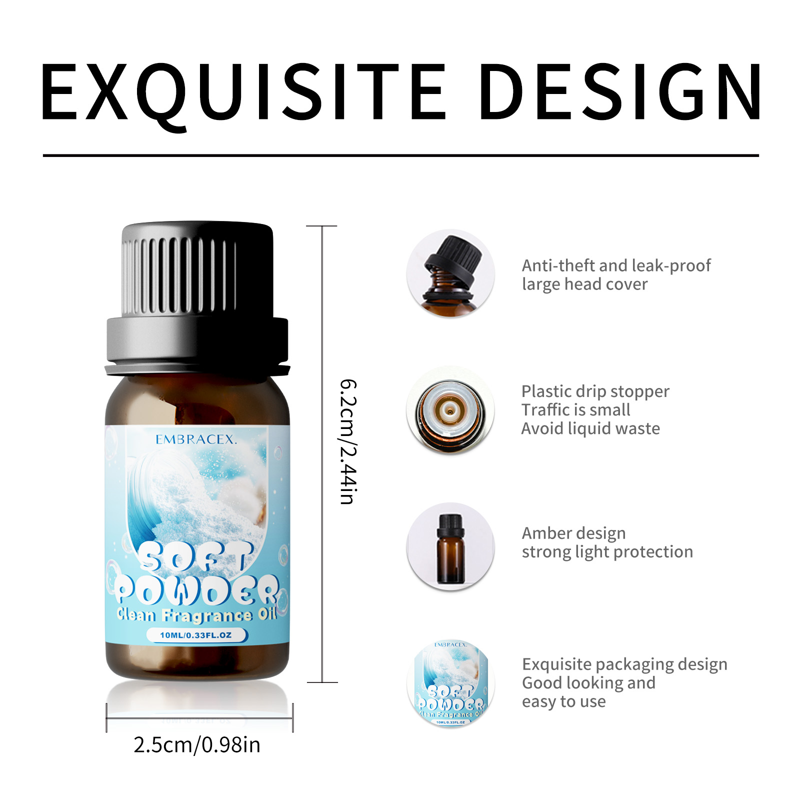 10ml ソフトパウダーエッセンシャルオイル バニラ・バイオ - Candle Fragrance のレビューと価格